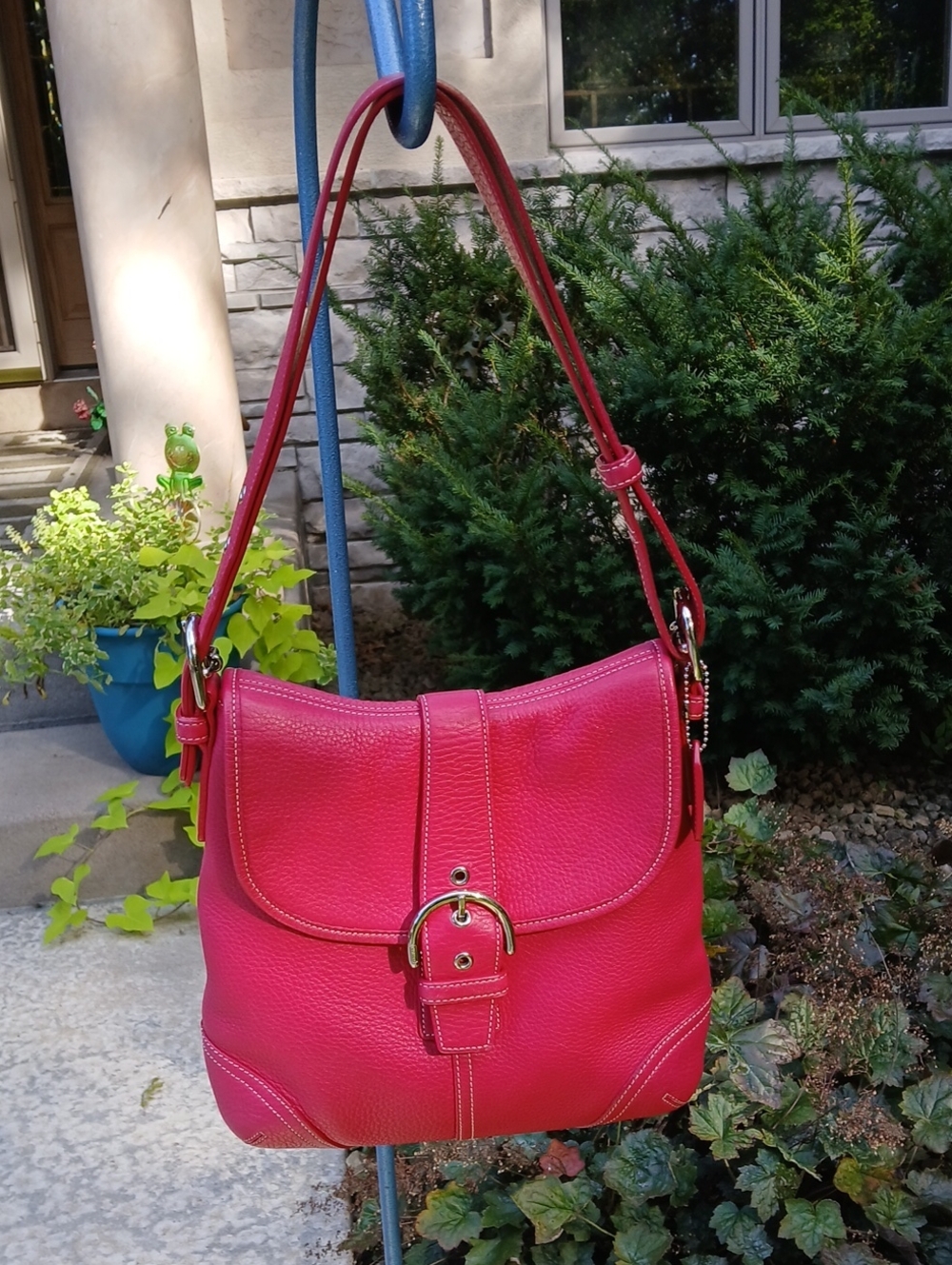 Coach Soho Hobo Flap Bag Hobo (Style No. J04S-4296)